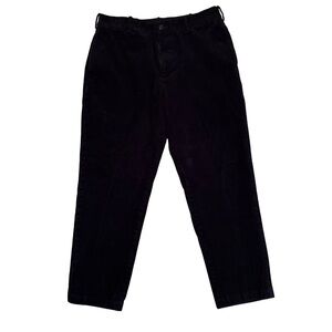 UNIQLO Cord Elastic Waist Men's Black Pants